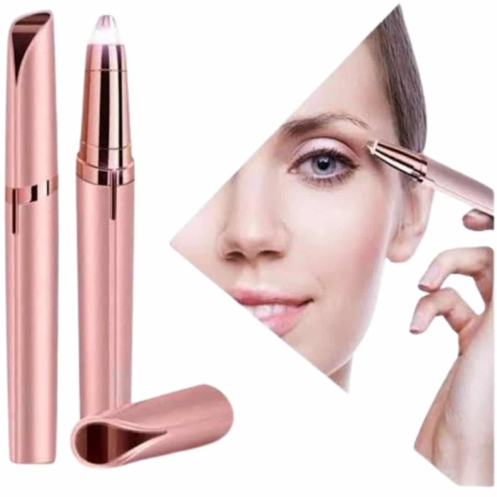 KESGİN MARKET ® Unısex Şarjlı Kaş Bıyık Alma Epilatörü Hassas Ciltlere Özel Acısız