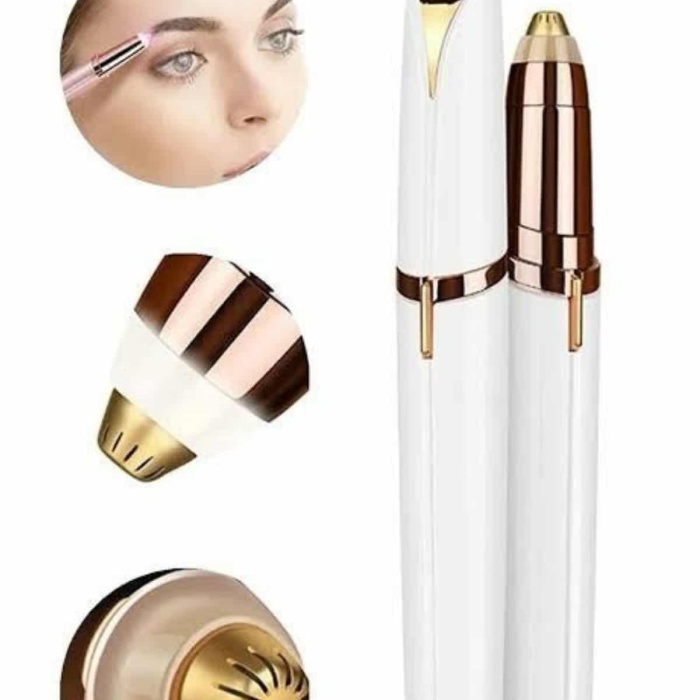 KESGİN MARKET ® Unısex Şarjlı Kaş Bıyık Alma Epilatörü Hassas Ciltlere Özel Acısız