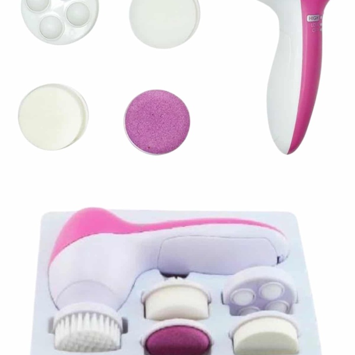 KESGİN MARKET ® 5 Başlıklı Cilt Temizleme Cihazı Ultra Kaliteli Yumuşak Kırşıklık Karşıtı