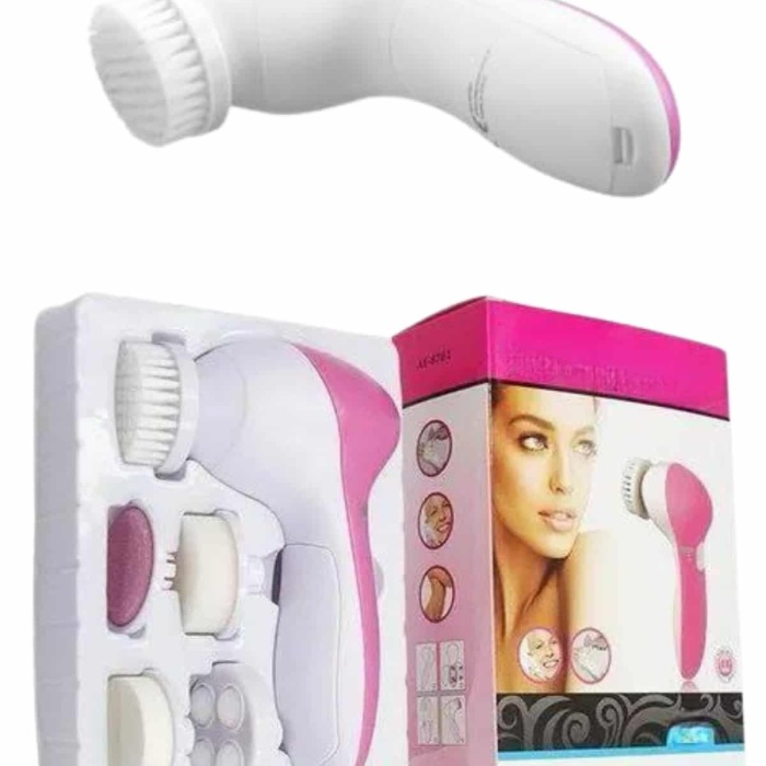 KESGİN MARKET ® 5 Başlıklı Titreşimli Cilt Temizleme Seti Canlandırıcı ve Onarıcı