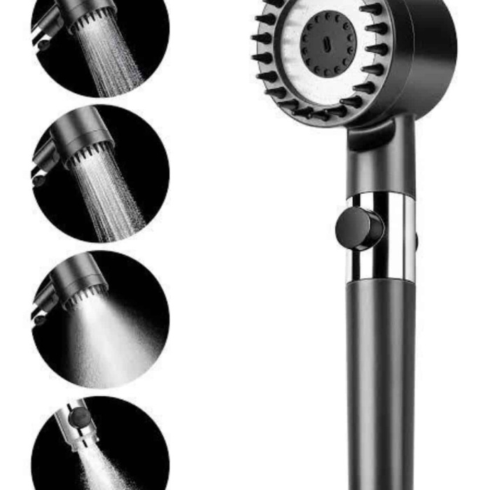KESGİN MARKET ® Masaj Etkili Duş Başlığı Yeni Nesil Çok Fonksiyonlu Ayarlanabilir Filtreli