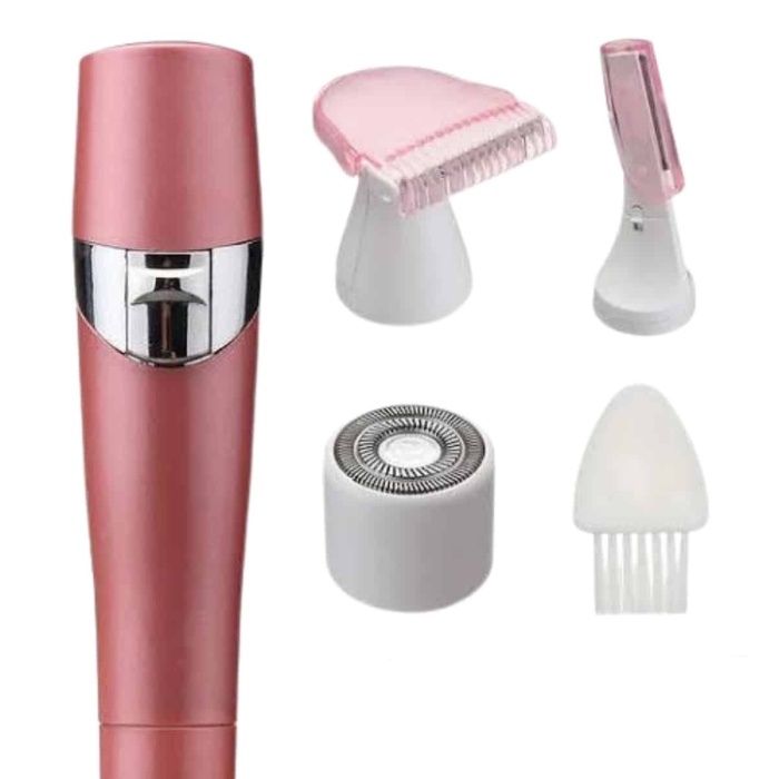 KESGİN MARKET ® Yüz, Kaş ve Tüm Vücut Epilasyon Aleti3 Başlıklı Epilatör Tüm Cilt Tiplerine Uygun