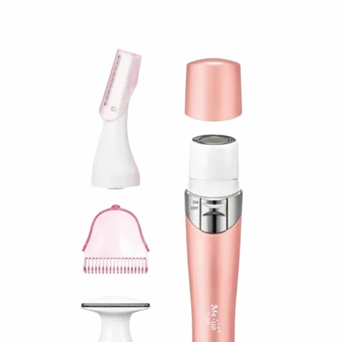 KESGİN MARKET ® 3 Başlıklı Yüz Kaş Epilasyon Aleti Değiştirilebilir Başlık Hassas Ciltlere Uygun