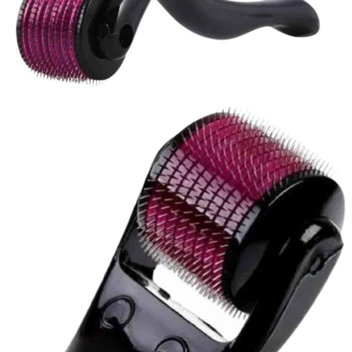 KESGİN MARKET ® Derma Roller Titanyum Uçlu 540 İğneli 1 Mm Saç Sakal Çıkarma Ve Cilt Bakım Masaj Aleti