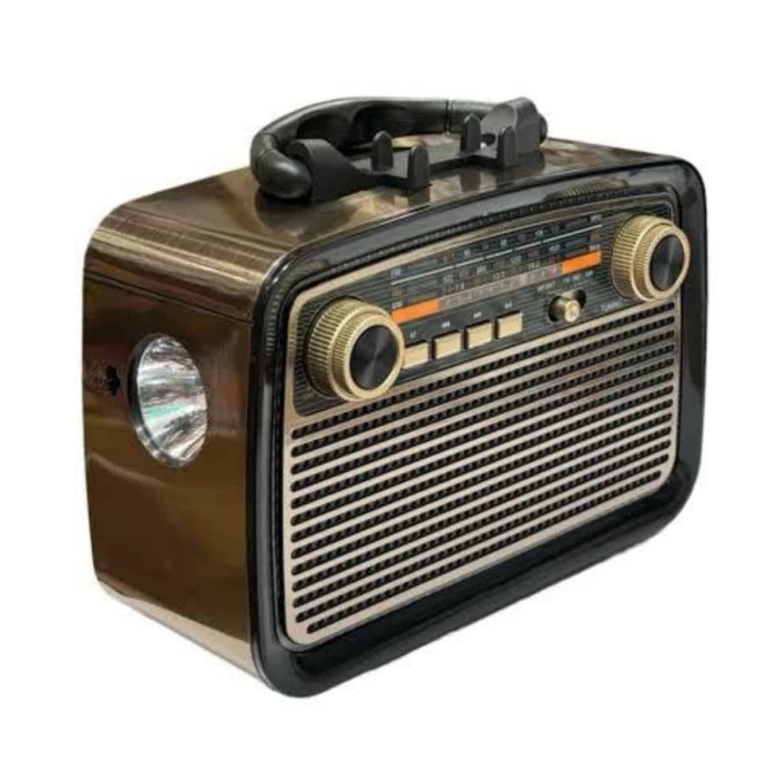 KESGİN MARKET ® Eskitme Nostalji Tasarımlı Bluetoothlu Nostalji Radyo Ahşap Nostaljik Görünümlü