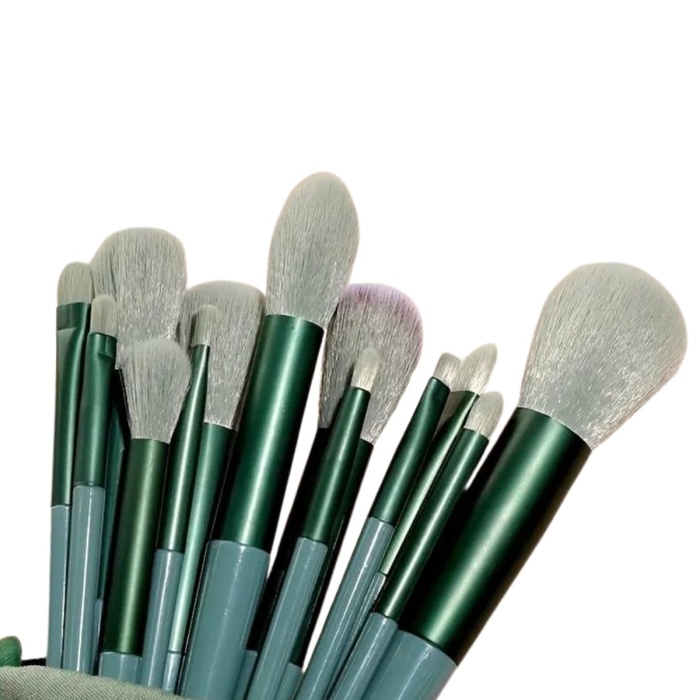 KESGİN MARKET ® 13 Parça Makyaj Fırça Seti Far Fırçası Allık Fırçası Yumuşak Uçlu