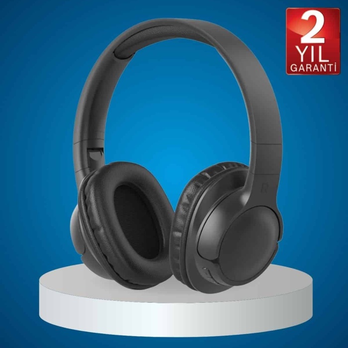 KESGİN MARKET ® Kulak Üstü Kablosuz Bluetooth Kulaklık Yüksek Ses Kaliteli ANC Özelliği