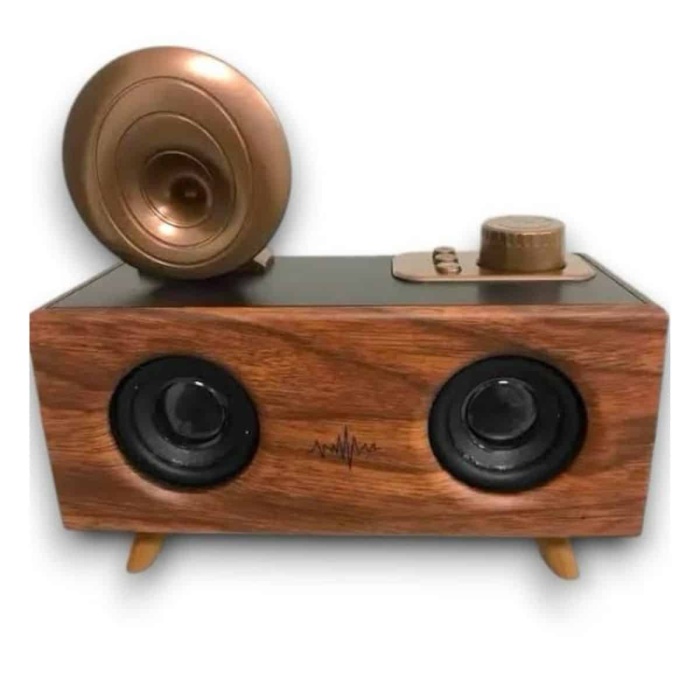 KESGİN MARKET ® Nostaljik Radyo Bluetooth Bağlantılı Şarjlı Yüksek Ses Kaliteli