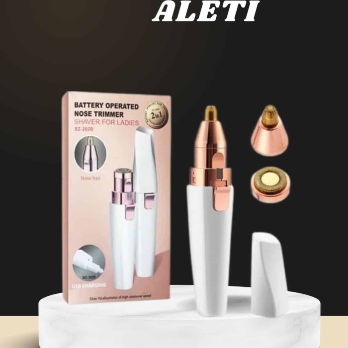 KESGİN MARKET ® Kaş Burun Ve Yüz Epilasyon Aleti Kablosuz Şarjlı Kökten Alan Epilasyon Aleti