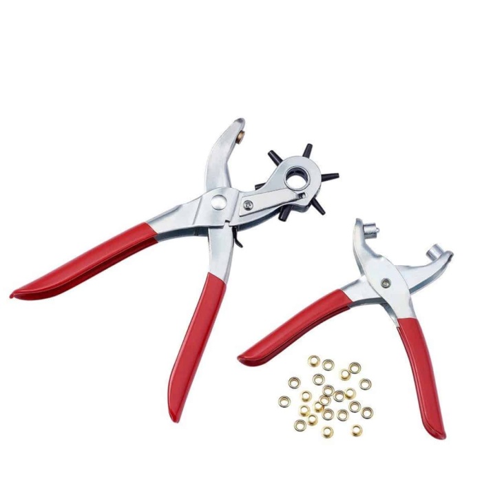 KESGİN MARKET ® Kemer Delme Makinesi Aleti Kemer Delme Pensi Kumaş Kemer Ayakkabı Deri