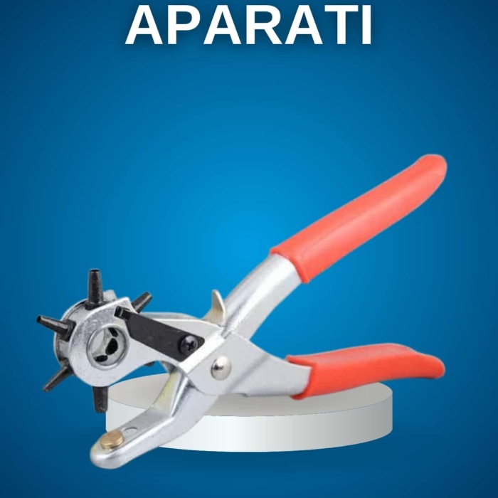 KESGİN MARKET ® Kemer Delme Pensesi Deri Delici Pensi Zımba 6 Farklı Boyutta