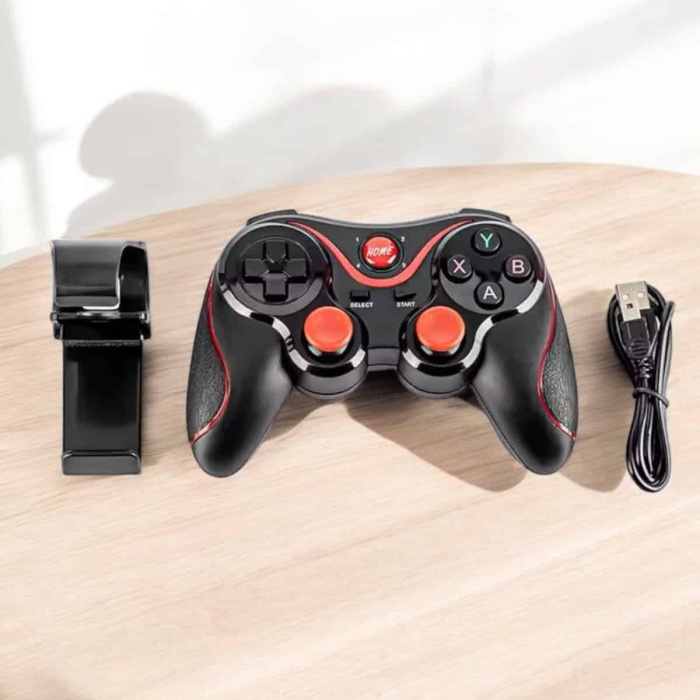 KESGİN MARKET ® Android Uyumlu Gamepad X3 Game Stick Oyun Kolu Bluetooth Bağlantılı