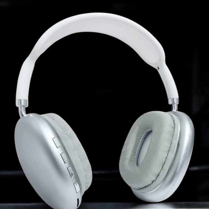 KESGİN MARKET ® P9 Plus Kablosuz Kulak Üstü Bluetooth Kulaklık Beyaz Mikrofonlu Kulaküstü Kablosuz Kulaklık