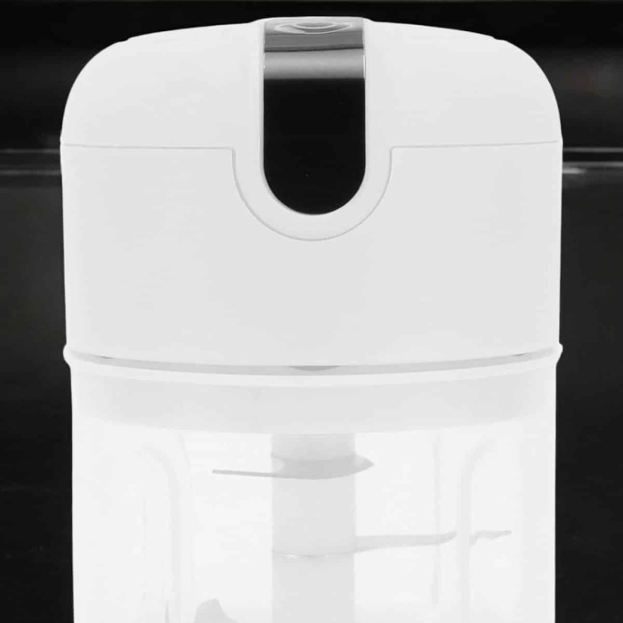 KESGİN MARKET ® Şarjlı Portatif Doğrayıcı Mini Pratik Rondo El Doğrayıcı Üç Bıçaklı Çelik Bıçaklı