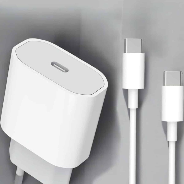 KESGİN MARKET ® Güç Adaptörü ve Kablosu Şarj Aleti 15/15 Pro Max Uyumlu Hızlı Şarj