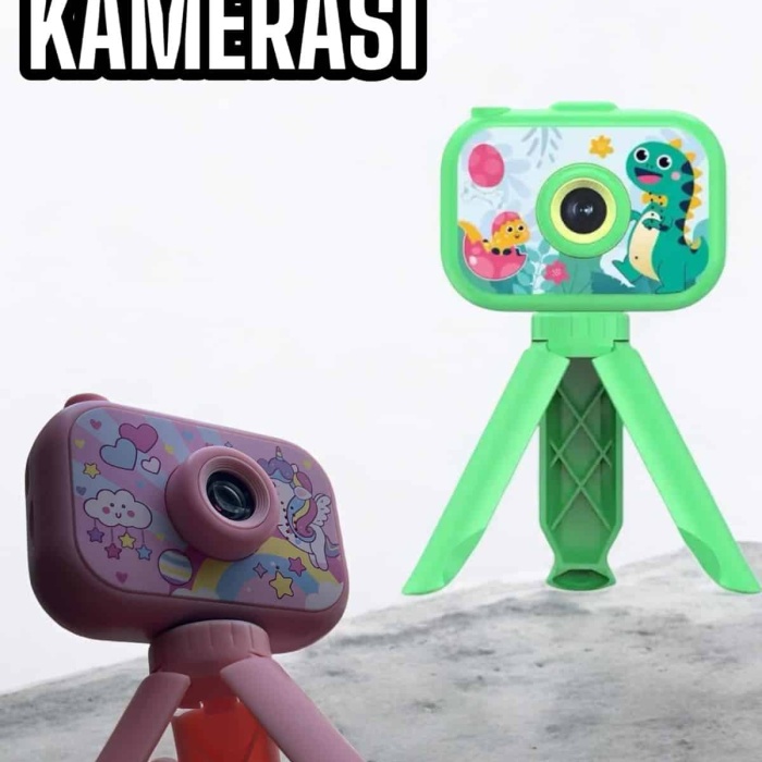 KESGİN MARKET ® Çocuklara Özel Dijital LCD Ekran 1080P HD Görüntü Kaliteli