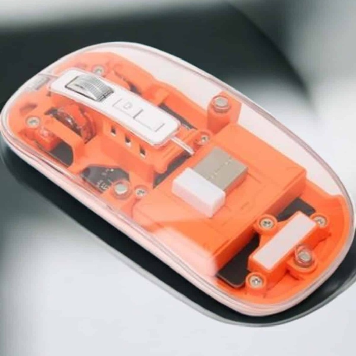 KESGİN MARKET ® Kablosuz Mouse Fare 5.0 Bluetooth Bağlantılı USB Girişli