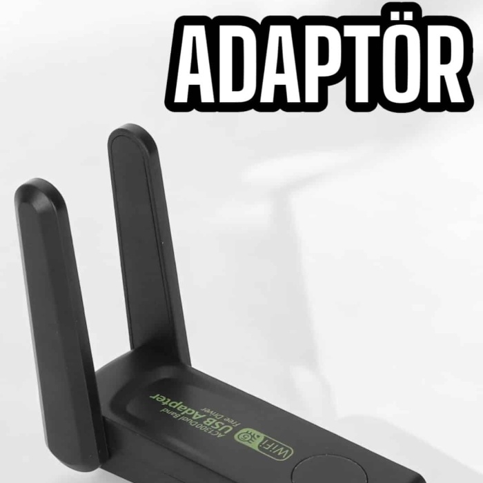 KESGİN MARKET ® Dual Band Wifi Alıcı Adaptör USB 3.0 Destekli