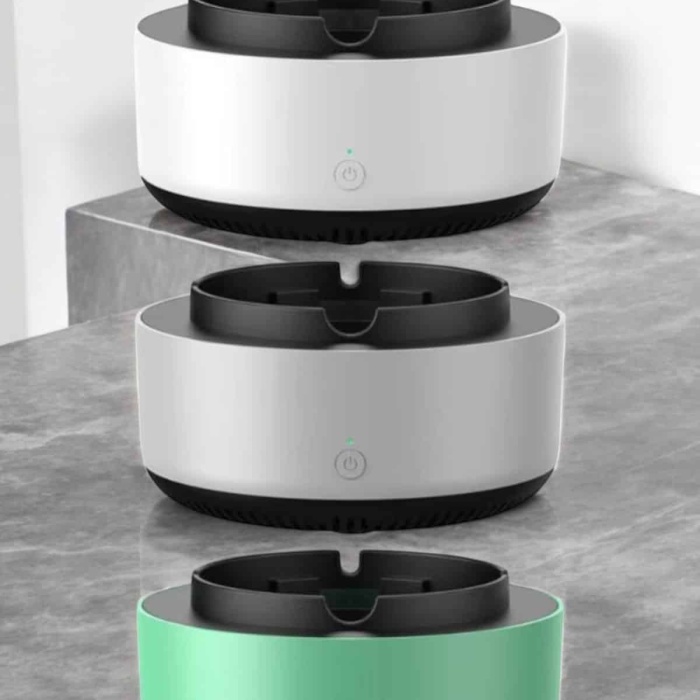 KESGİN MARKET ® Dumanı Içine Çeken Küllük Kokuyu Hapseden Küllük Akıllı Kokusuz Küllük