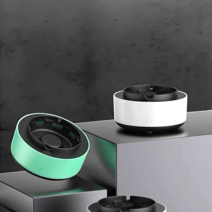 KESGİN MARKET ® Küllük Duman Giderici Temizlenebilir Elektronik Pilli