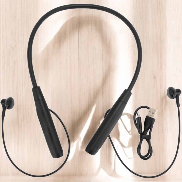 KESGİN MARKET ® Yeni Nesil Bluetooth Kulaklık Kablolu Kulak İçi Dijital Göstergeli