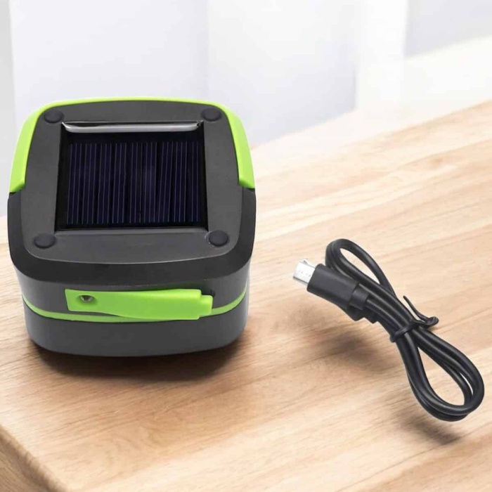 KESGİN MARKET ® Güneş Enerjili Led Lamba Kamp Lambası Katlanabilir Lamba USB Şarjlı