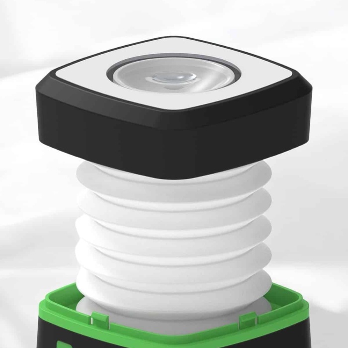 KESGİN MARKET ® Katlanabilir Kamp Lambası Solar Fener Görünümlü 3 Kademeli Şarjlı