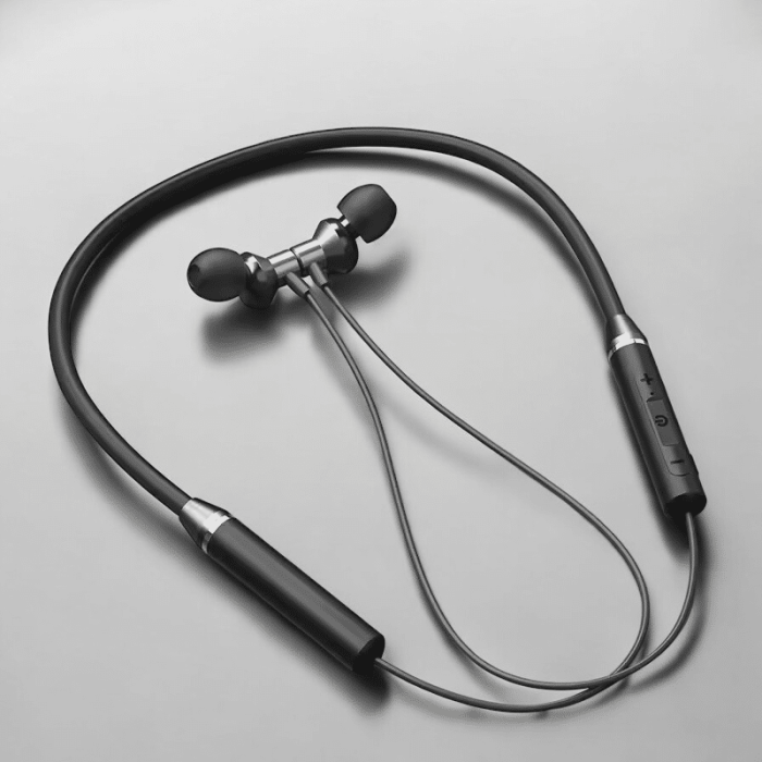 KESGİN MARKET ® Kablolu Bluetooth Kulaklık Boyun Bantlı ANC Özelliği Yüksek Ses Kaliteli 100 saat