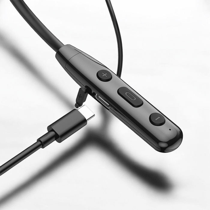 KESGİN MARKET ® Boyun Bantlı Bluetooth Kulaklık ANC Özellikli Kulaklık İçi