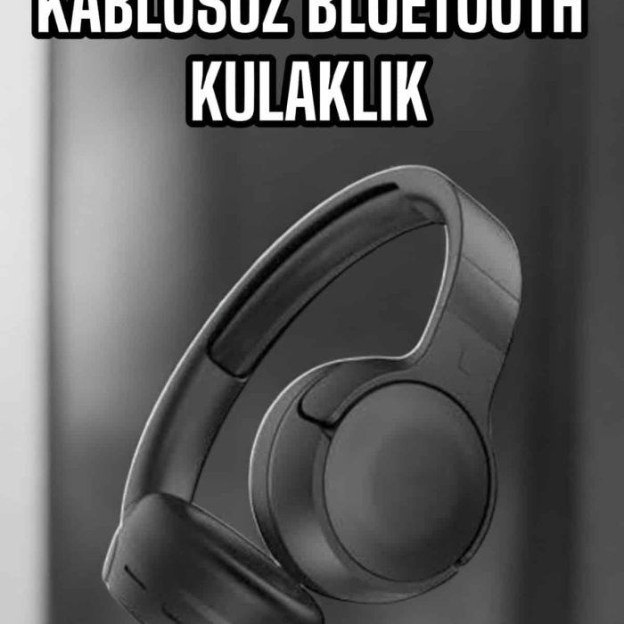 KESGİN MARKET ® Kulak Üstü Kablosuz Bluetooth Kulaklık Gürültü Önleyici Uzun Şarj Süreli