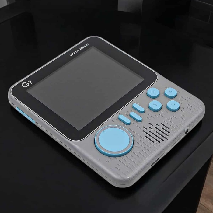 KESGİN MARKET ® Mini Atari El Atarisi 3.5 inç Ekran Çift Konsol 666 Adet Retro Oyun Gameboy El Atarisi