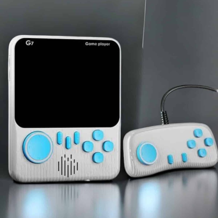 KESGİN MARKET ® Mini Atari El Atarisi 3.5 inç Ekran Çift Konsol 666 Adet Retro Oyun Gameboy El Atarisi