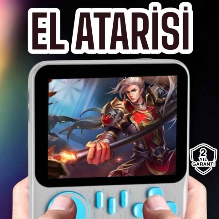 KESGİN MARKET ® Oyun Konsolu Retro Oyun Konsolu Tvye Bağlanabilir Taşınabilir