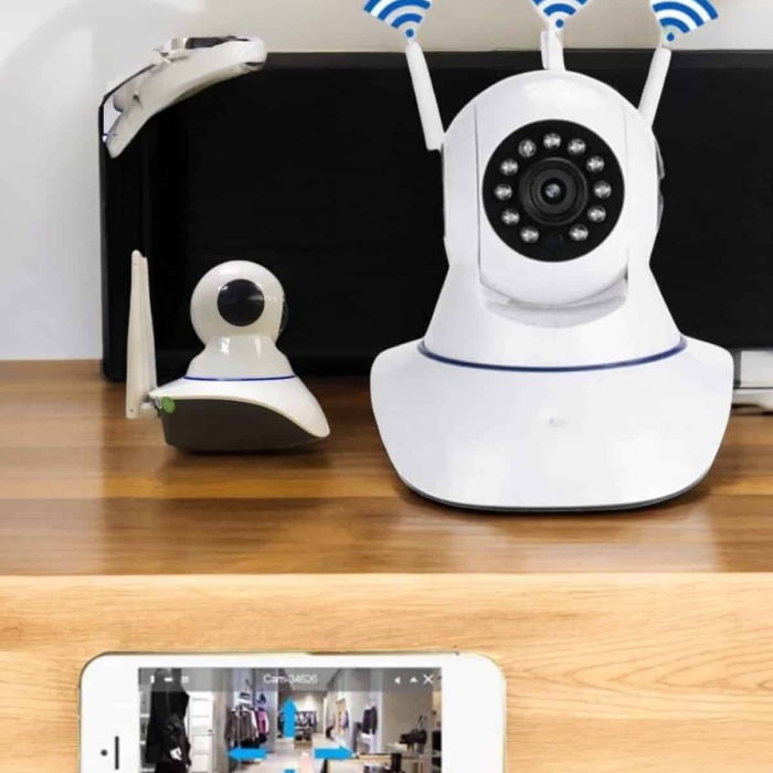 KESGİN MARKET ® Ev Kamerası Wifi Kamerası Video Kayıt Çift Yönlü Hareket Sensörü Bebek