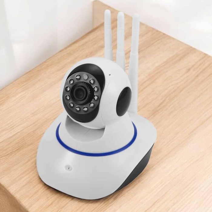 KESGİN MARKET ® Wifi Kamera Ev Kamerası Gece Görüşlü Kablosuz Bebek Izleme Kamerası