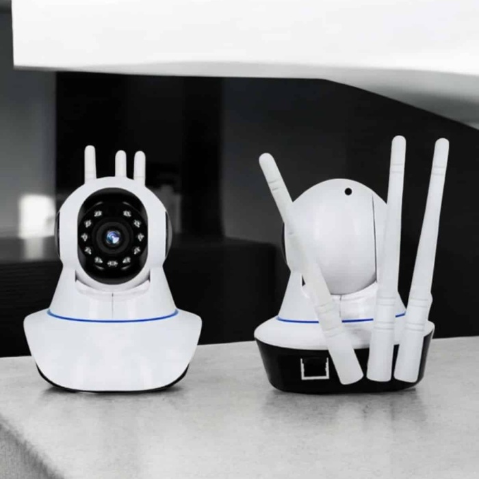 KESGİN MARKET ® Wifi Kamera Ev Kamerası Gece Görüşlü Kablosuz Bebek Izleme Kamerası