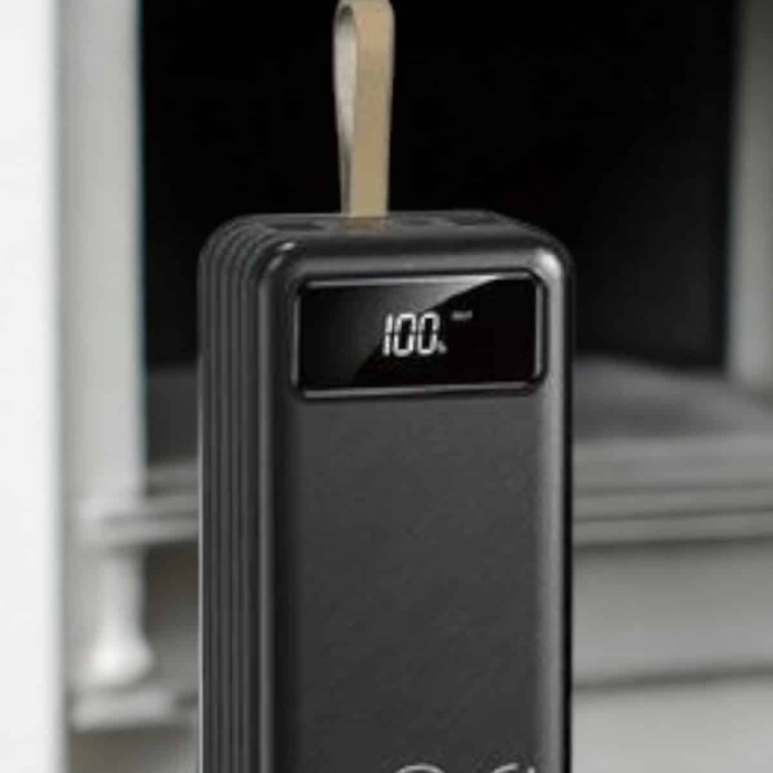 KESGİN MARKET ® Powerbank 60.000 MAH 4 Portlu Uzun Şarj Süreli Dijital Göstergeli