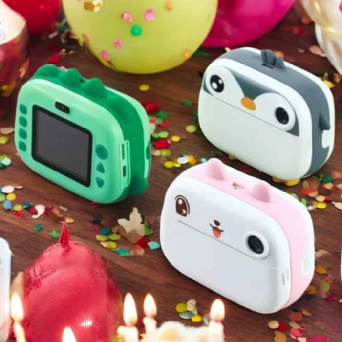 KESGİN MARKET ® Çocuklar için Fotoğraf Makinesi Anlık Baskı Makinesi HD Görüntü Kalitesi
