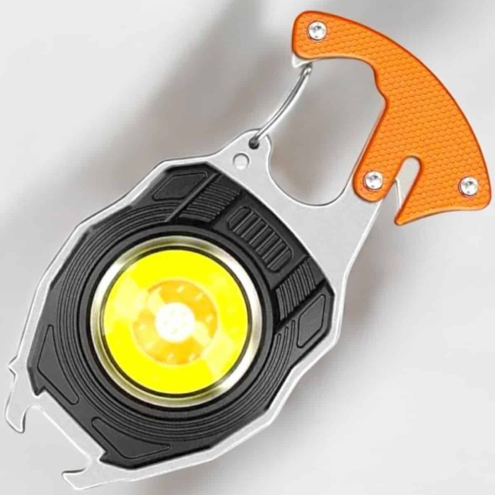 KESGİN MARKET ® El Feneri Çakmaklı Kapak Açma Düdük Toravida Acil Durum Seti