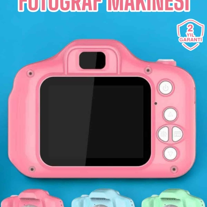 KESGİN MARKET ® Çocuk Kamerası Dijital 1080P HD Kaliteli Mini Fotoğraf Makinesi Profesyonel