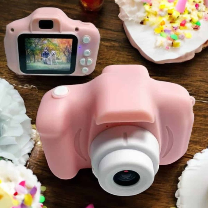 KESGİN MARKET ® Çocuk Kamerası Profesyonel Hafif Ve Uzun Ömürlü USB Şarjlı 2.0 İnç