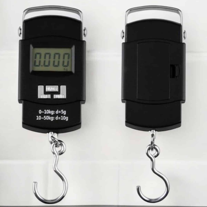 KESGİN MARKET ® El Terazisi Dijital Göstergeli Pilli 50 Kg Ağırlık Ölçer