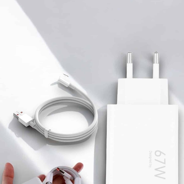 KESGİN MARKET ® Şarj Aleti 67W Hızlı Şarj Turbo Type-C Uyumlu Şarj Adaptörü Kablosu