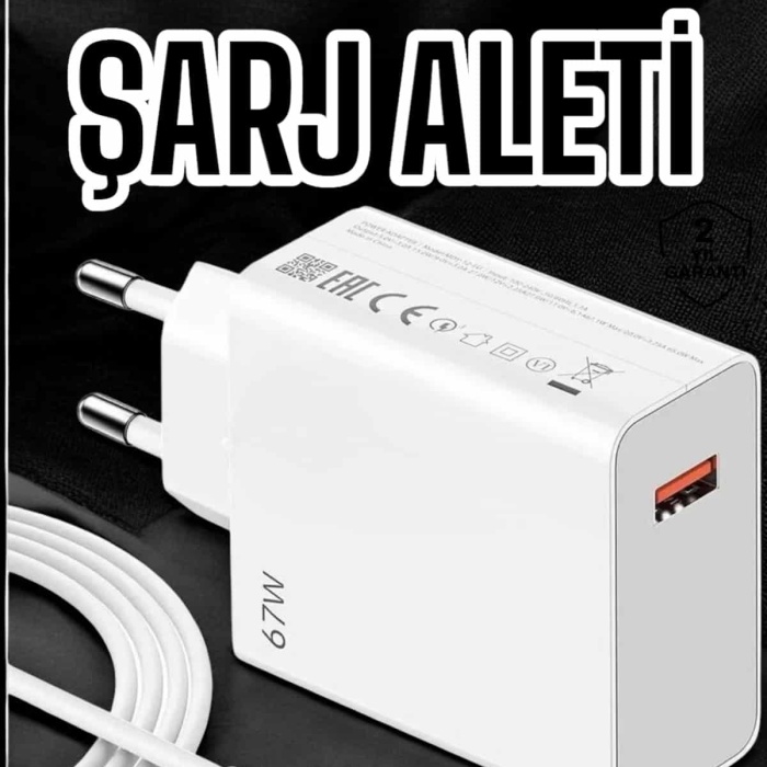 KESGİN MARKET ® 67W Şarj Aleti Turbo Hızlı Type-C Şarj