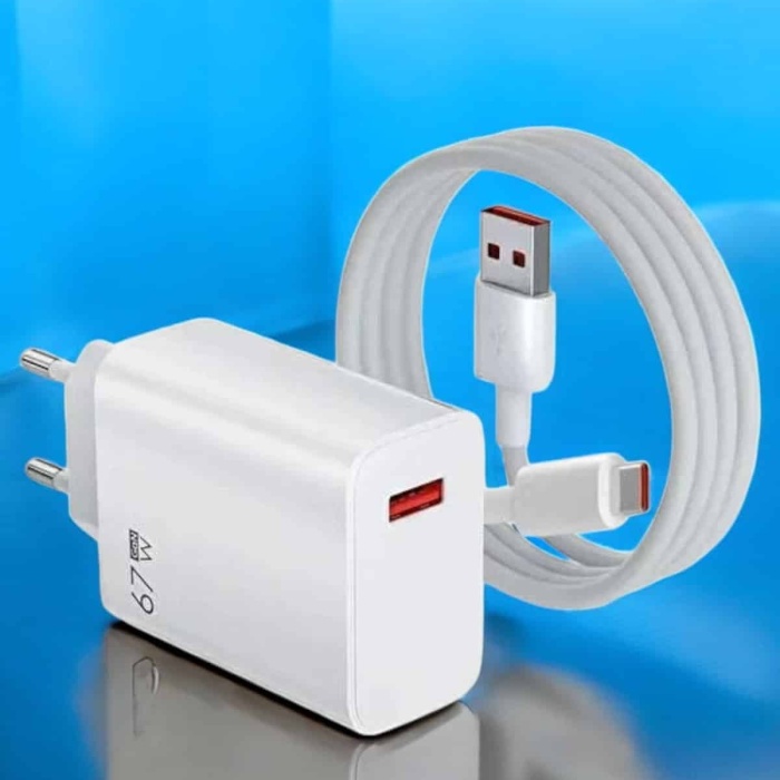 KESGİN MARKET ® 67W Şarj Aleti Turbo Hızlı Type-C Şarj