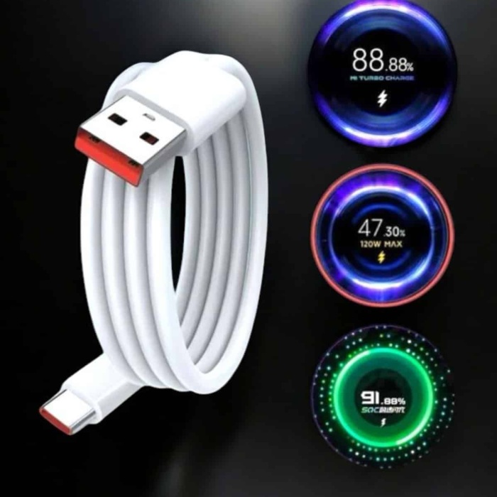 KESGİN MARKET ® Type-C 120W Şarj Aleti Hızlı Şarj Turbo