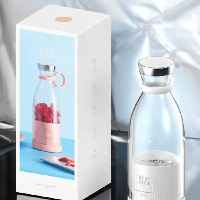 KESGİN MARKET ® El Blender Taşınabilir Meyve Blender Şarj Edilebilir Taşınabilir Blender Elektrikli