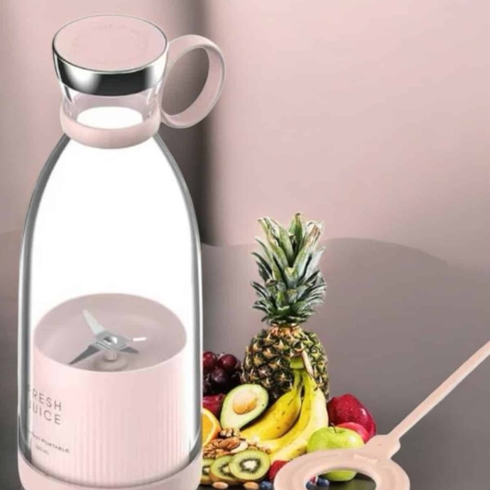 KESGİN MARKET ® El Blender Bardak Blender Şarjlı Taşınabilir Meyve Sıkcağı Smoothie