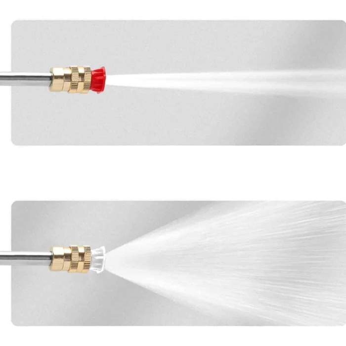 KESGİN MARKET ® Bahçe ve Araba Yıkama Tabancası Su Basınçlı Hazneli Bataryalı Oto Yıkama