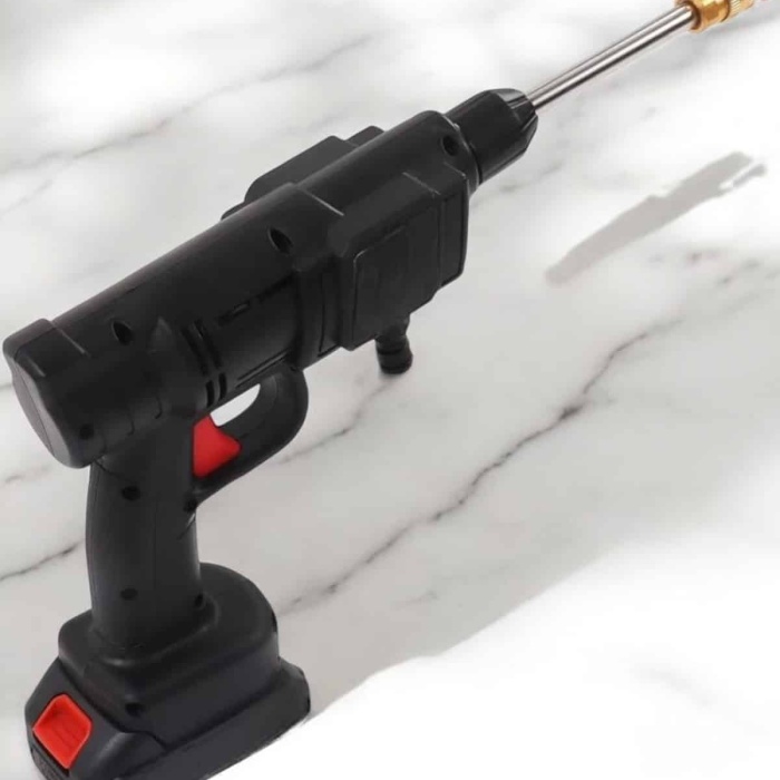 KESGİN MARKET ® Yeni Nesil Araç Yıkama Şarjlı Tabancası Basınçlı Su Hazneli